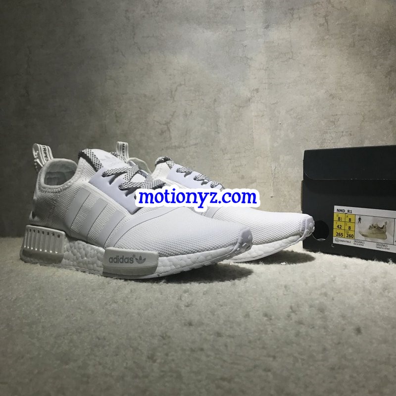 Real Boost Adidas NMD R1 3M Reflective White